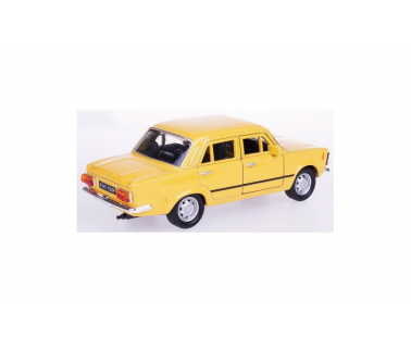 Modelik Fiat 125 P żółty